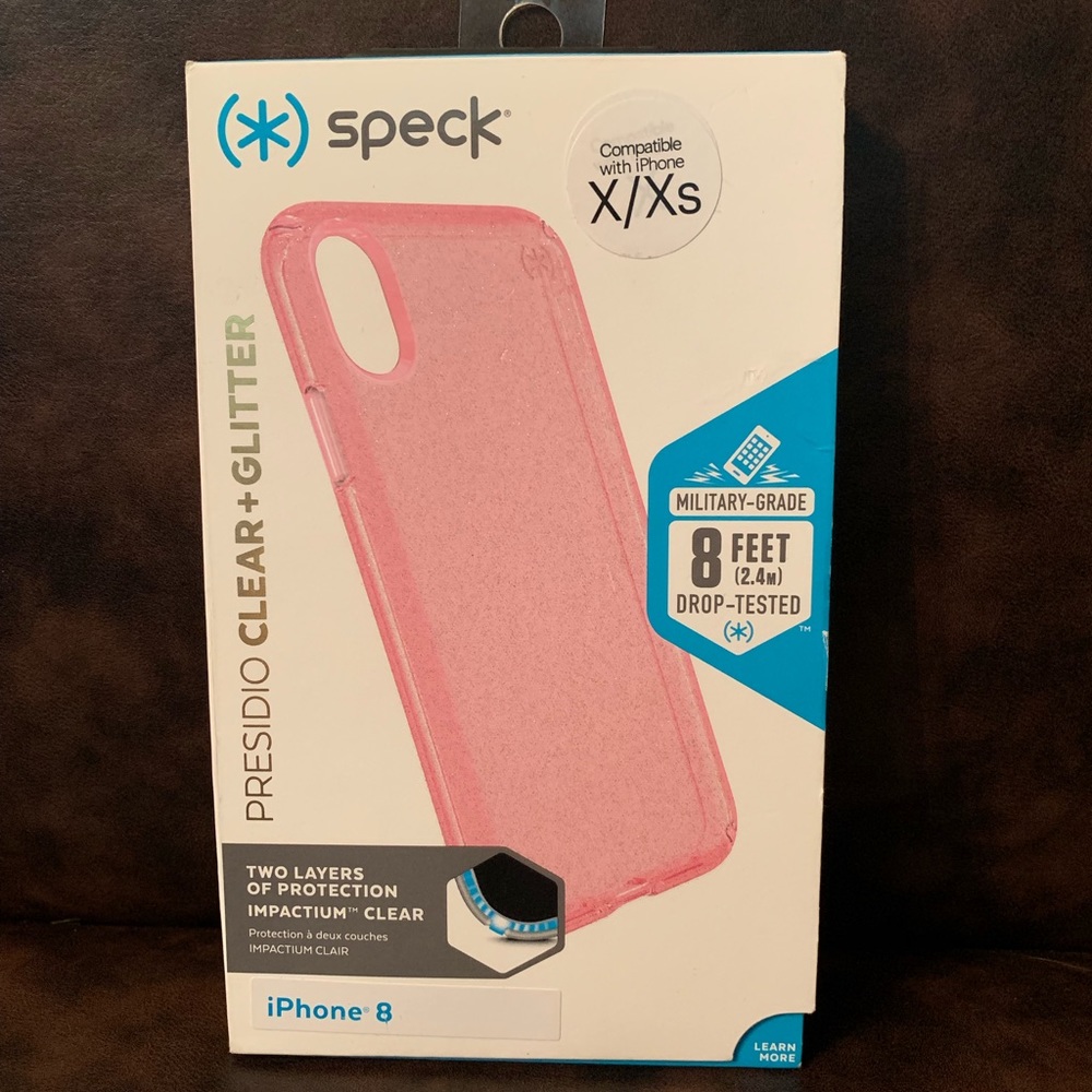 Speck iPhone X/Xs cell phone case.